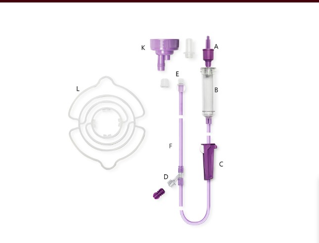 Flocare гравітаційна система д/ентерального харч. з пляшки та/або пакету